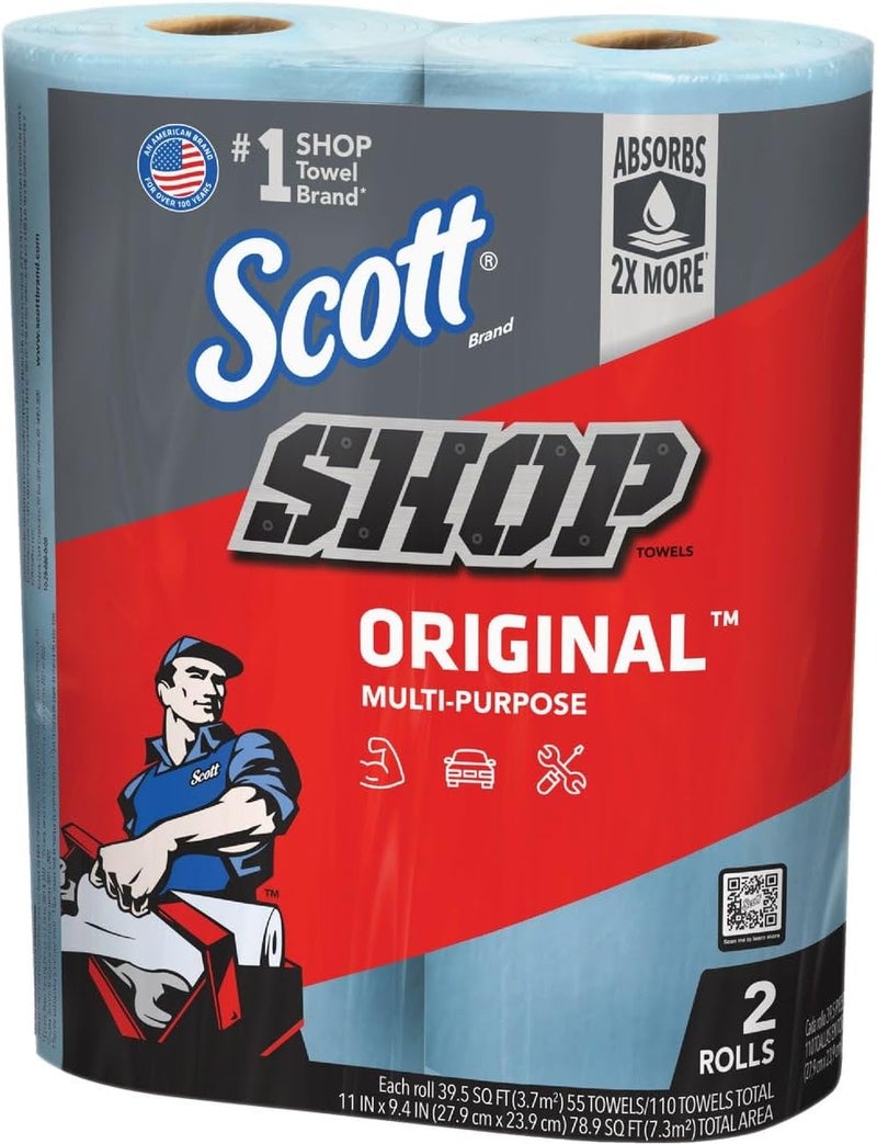 Scott Original Multi-Purpose Shop Towels - 2 Rolls - Image 1
